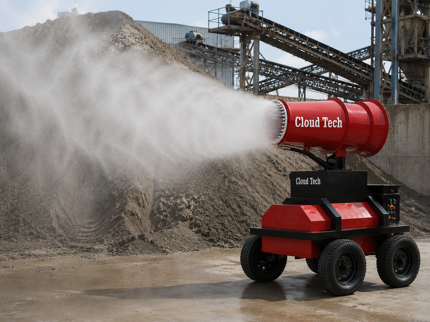 Trolly Mounted Automatic Anti Smog Gun Manufacturers