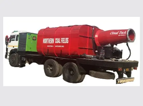 Trolly Mounted Automatic Anti Smog Gun Specificatiions