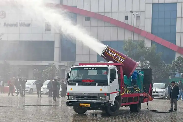 Trolly Mounted Automatic Anti Smog Gun